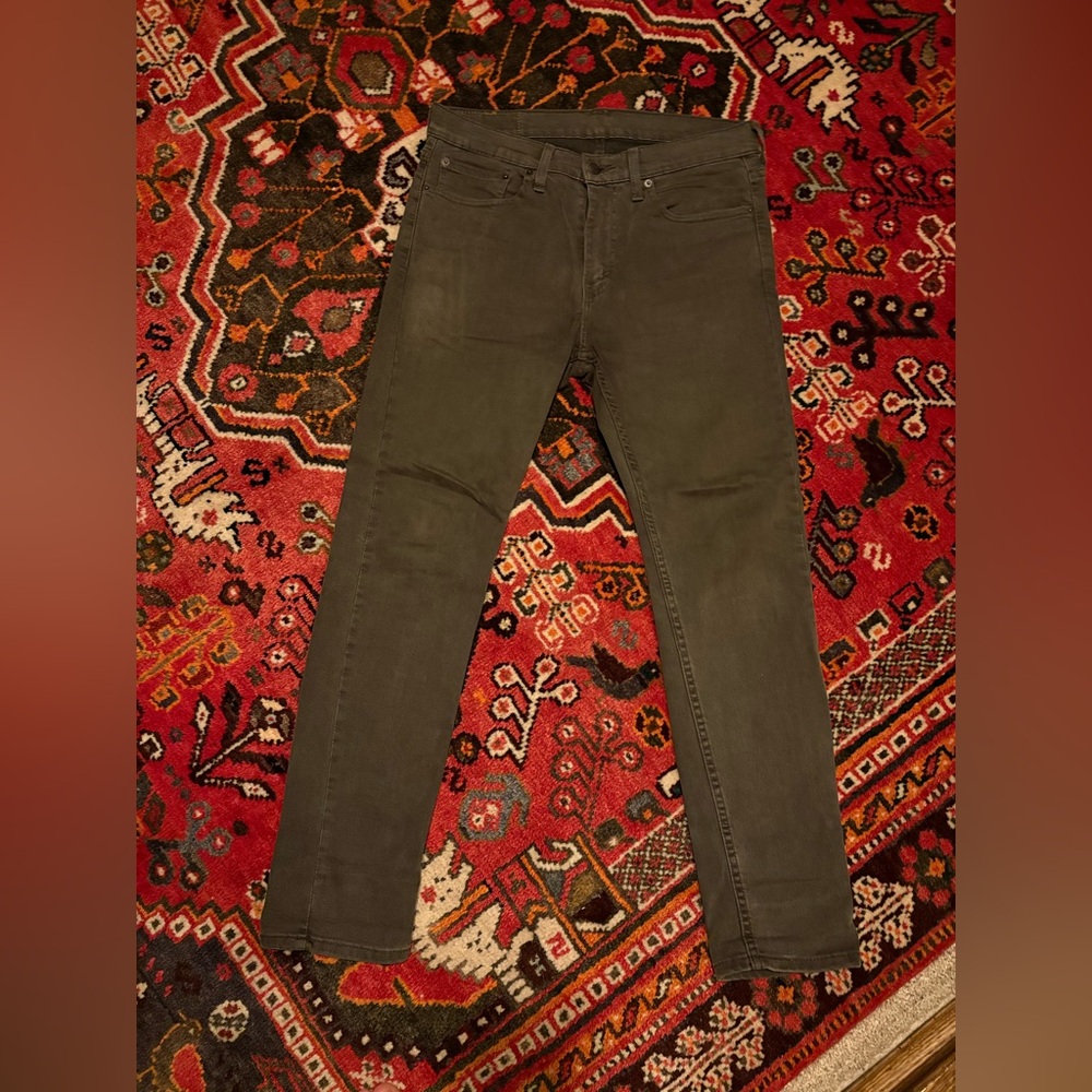 Levi's 510 Men's Dark Grey Slim Jeans size 31/30